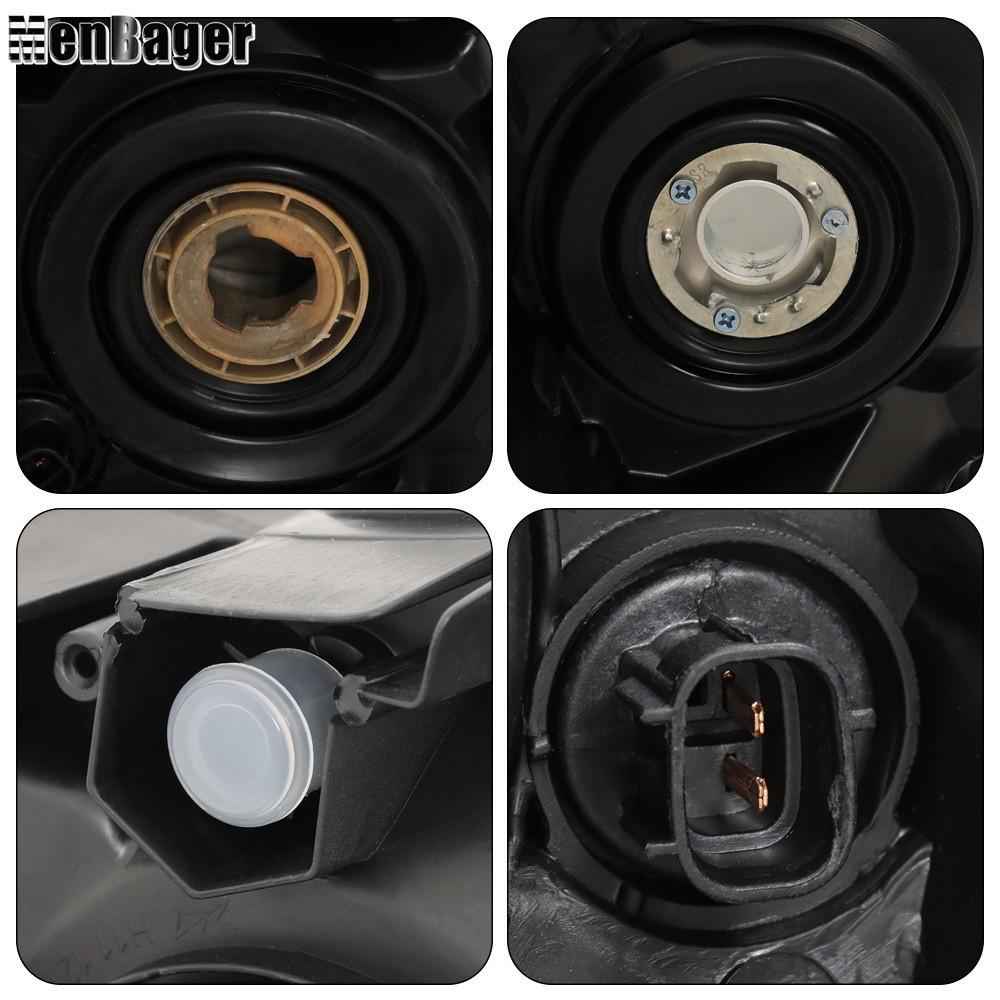 Halogen Headlights For 2012-2013-2014-15 Toyota Prius Chrome Housing Left+Right