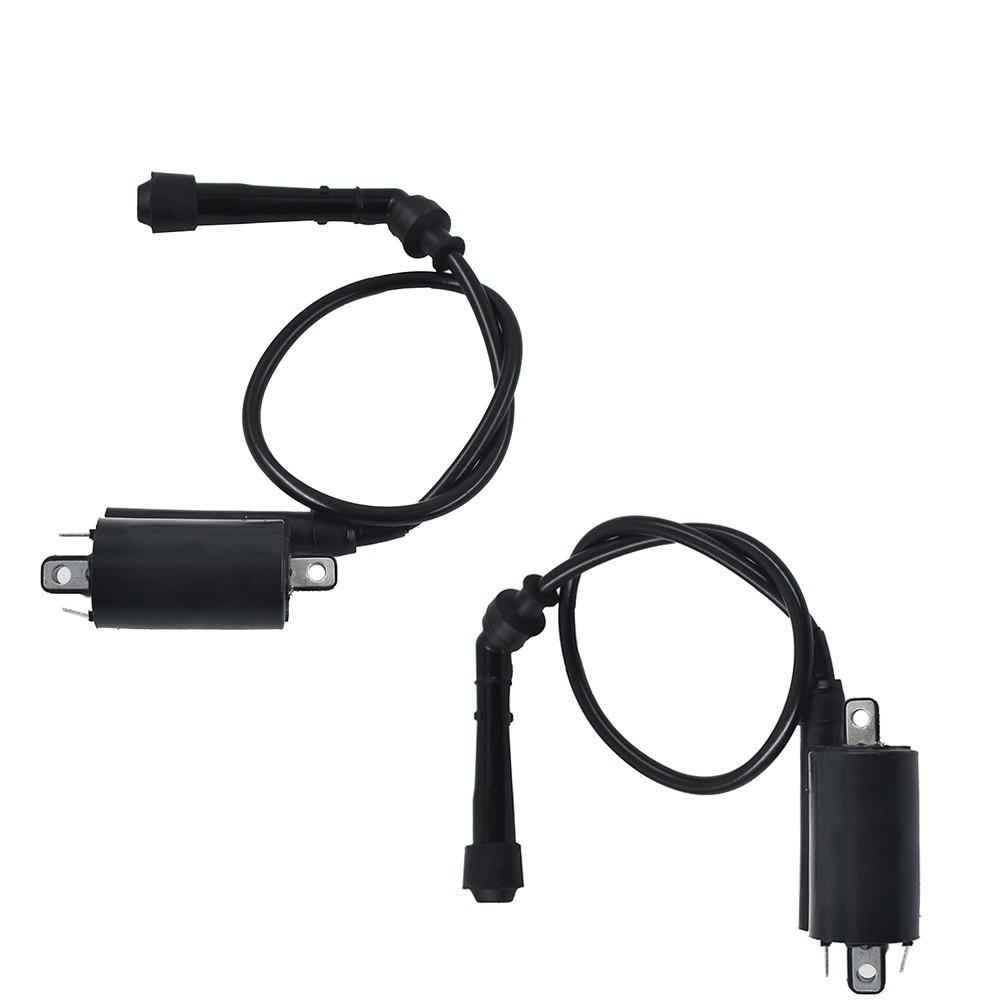 Set Of 2 Ignition Coils Fit For Kawasaki EX500 NINJA 500 500R 1987-2009 New
