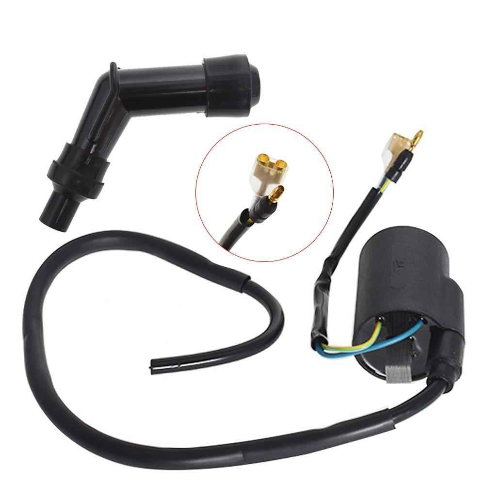 New Ignition Spark Coil Set With Plug Caps For Honda CB350 CL350 SL350 CB360