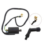 New Ignition Spark Coil Set With Plug Caps For Honda CB350 CL350 SL350 CB360