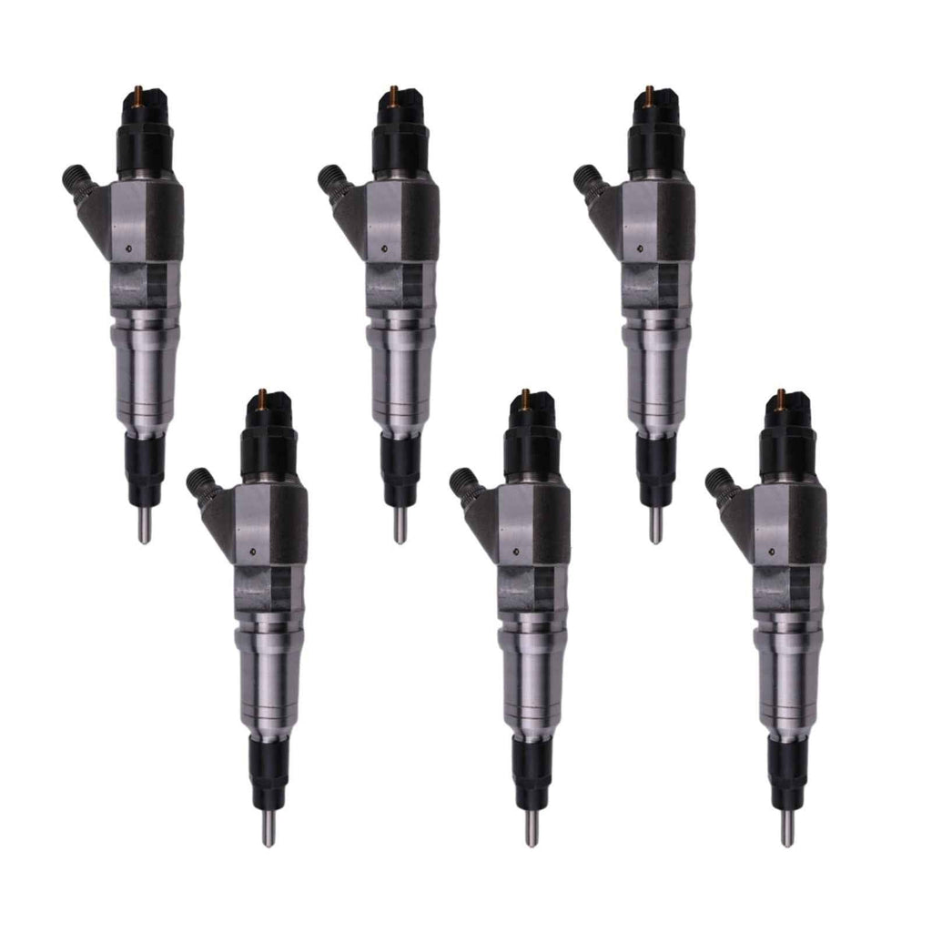 6X Fuel Injector 504194432 0445012092 for IVECO Engine F2CE9684 CASE A8000 7010