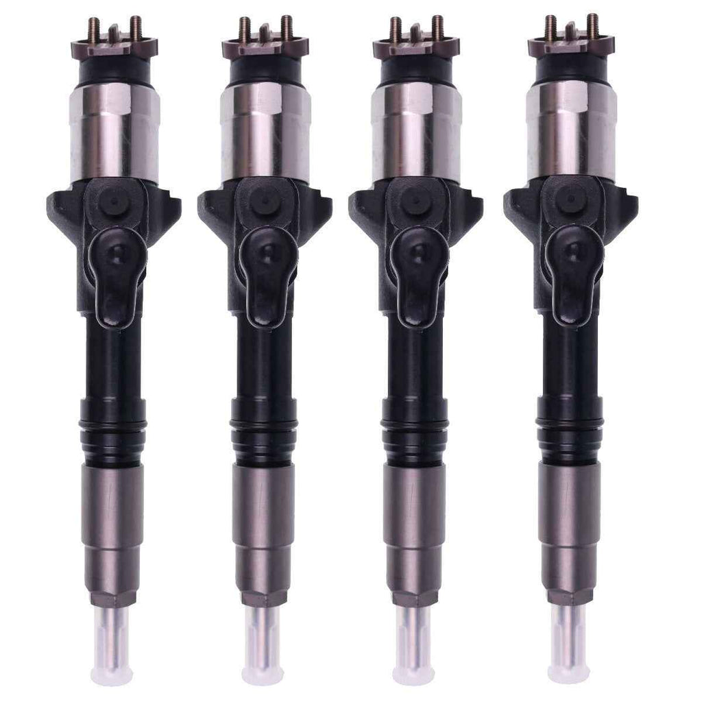 4Pcs Fuel Injector 389-5232 for Caterpillar CAT C3.8 Engine 272D 297D 299D 910K