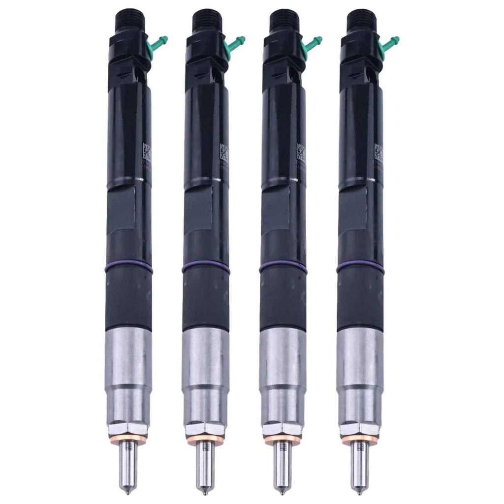 4X Fuel Injector 320/06827 28229876 For JCB ECOMAX 444 TCAE-93 4.4L 4.8L Engine