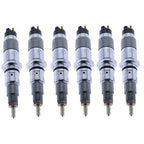 6X Fuel Injector 3976372 5263262 6754-11-3100 ForCummins QSB6.7 0445120231