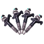 4X Fuel Injector 295050-0910 8-98159583-1 8-98260109-0 for Isuzu 4JK1 4JJ1 D-Max