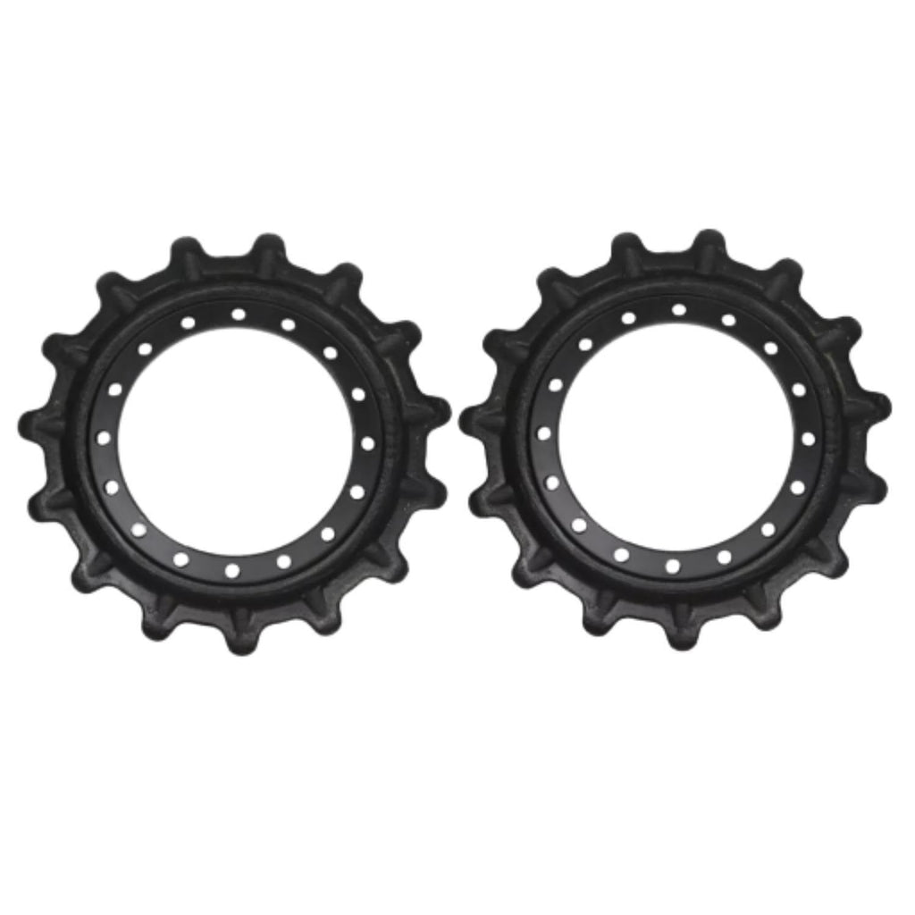 2 Pack Drive Sprocket 7270159 for Bobcat T630 T650 Loader 15 Teeth 16 Holes