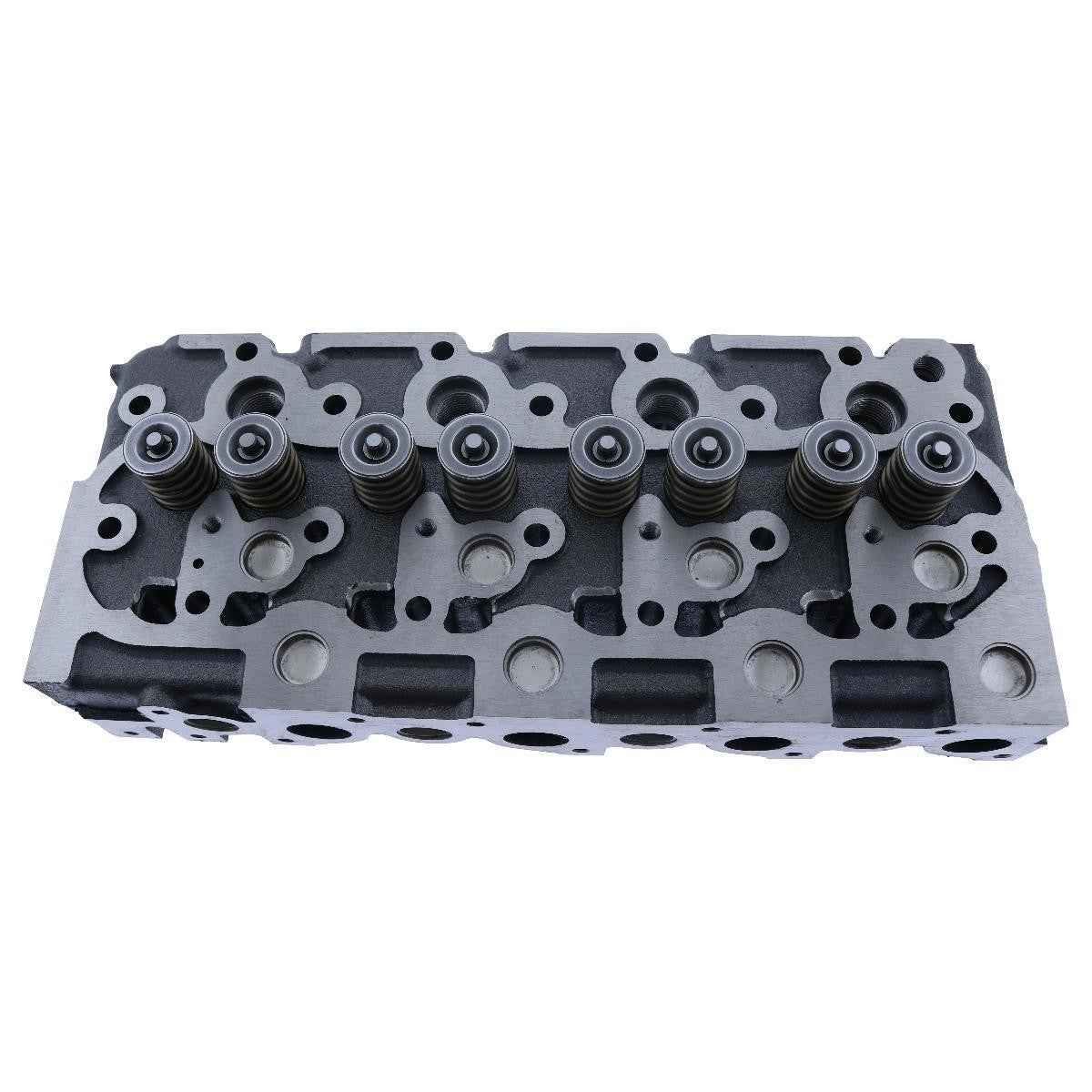 Cylinder Head 6660966 w/10 Water Holes for Bobcat V1702 Engine 645 733 743B 1600