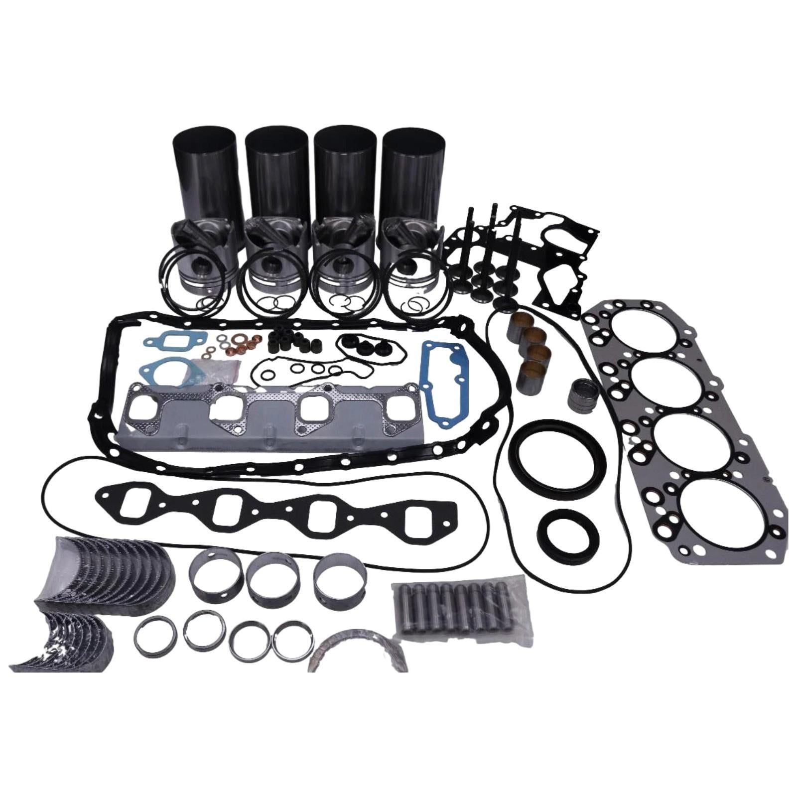 Overhaul Rebuild Kit for Isuzu Engine 4JB1 4JB1T 2.8L Bobcat Loader 1213 843 853