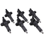6X Fuel Injector 9430611425 1-15300250-2 for Isuzu 6BD1 Hitachi EX120-2 EX200-2