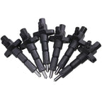 6X Fuel Injector 9430611425 1-15300250-2 for Isuzu 6BD1 Hitachi EX120-2 EX200-2