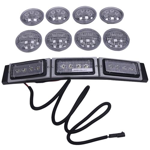 LED Conversion Work Light Kit 12V/24V For John Deere 4050 4055 4250 4450 4455