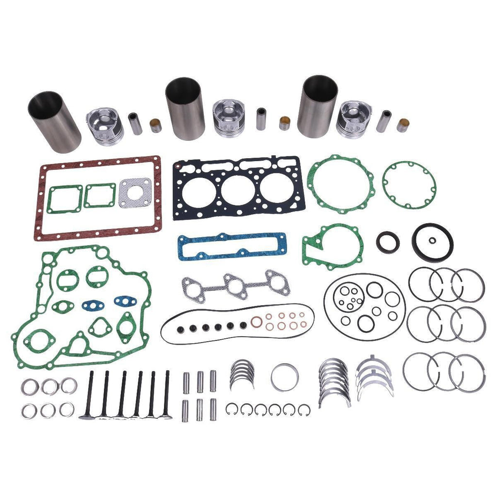 Overhaul Rebuild Kit 16224-21110 1590121050 for Kubota D905 Engine B1600 B1700DT