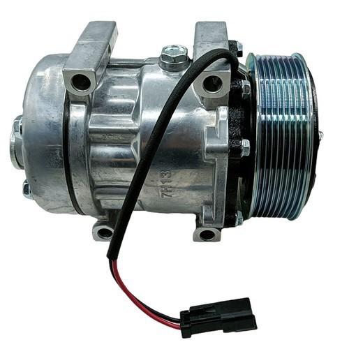 12V SD7H13 A/C Compressor 332/X9269 For JCB Skid Steer 225 260 280 300T