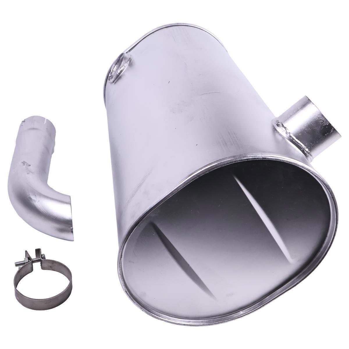 Muffler 324-4156 for Caterpillar C6 C6.4 Engine 320D 320DL 320DLN 323DL 320D LRR