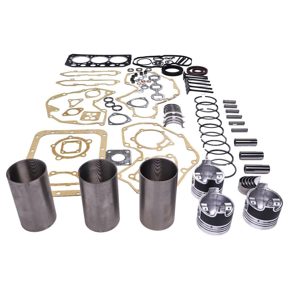 Overhaul Rebuild Kit for Mitsubishi S3L S3L2 Mahindra Massey Ferguson NewHolland