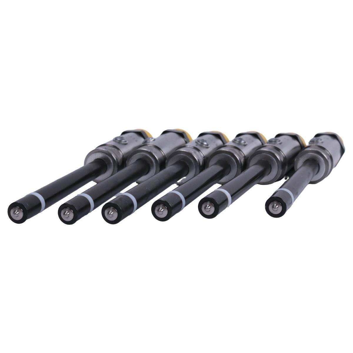 6X Fuel Injector 0R-4124 7W-7038 For Caterpillar D6H D6D D6R Engine 3306 3306B