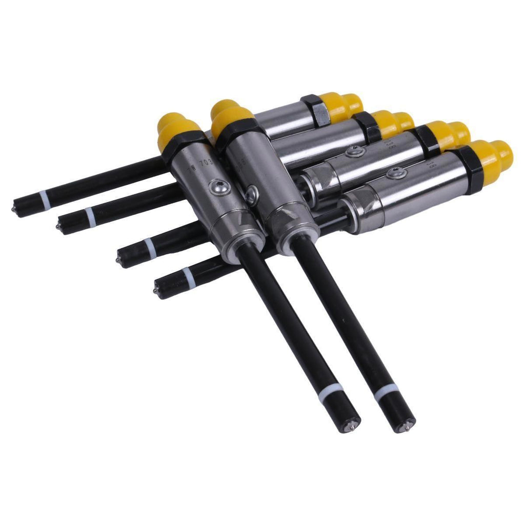 6X Fuel Injector 0R-4124 7W-7038 For Caterpillar D6H D6D D6R Engine 3306 3306B