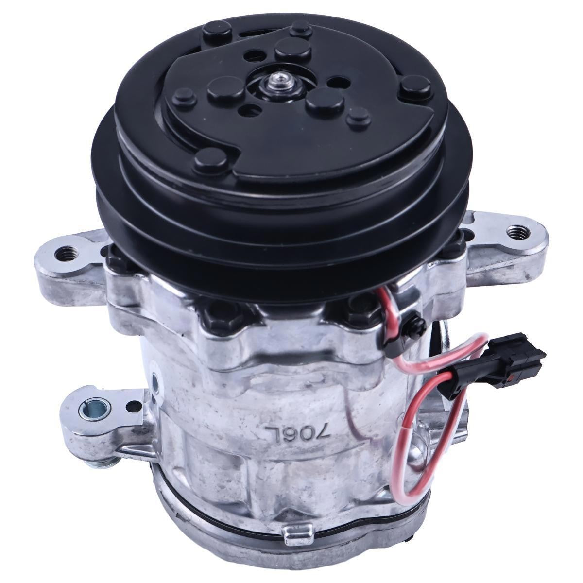 12V SD7B10 A/C Compressor 22F-979-3300 for Komatsu PC27MR-3 PC30MR-5 PC35MR-3
