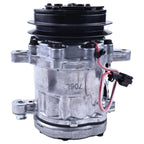 SD7B10 A/C Compressor 4615804 for Hitachi ZX27U-3 ZX35U-3 John Deere 35G 35D 27D