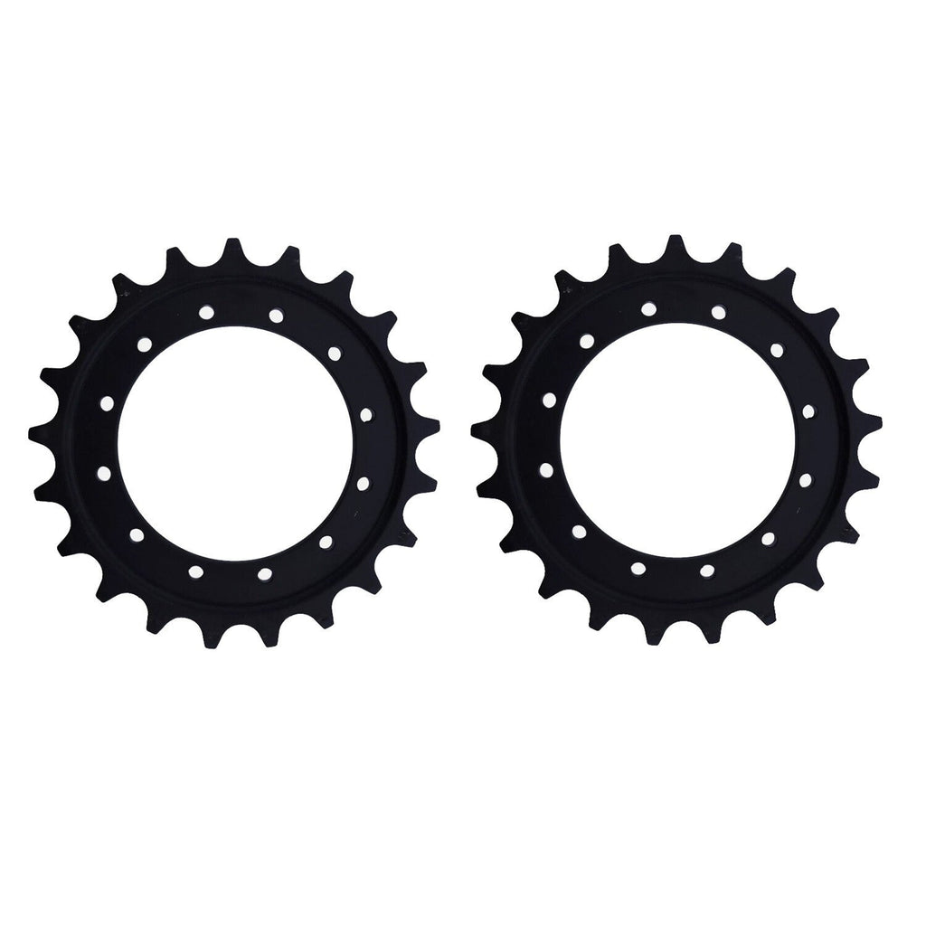 2Pcs 21T 12 Bolt Holes Drive Sprocket 6811939 For Bobcat 325 328 331 334 425ZTS