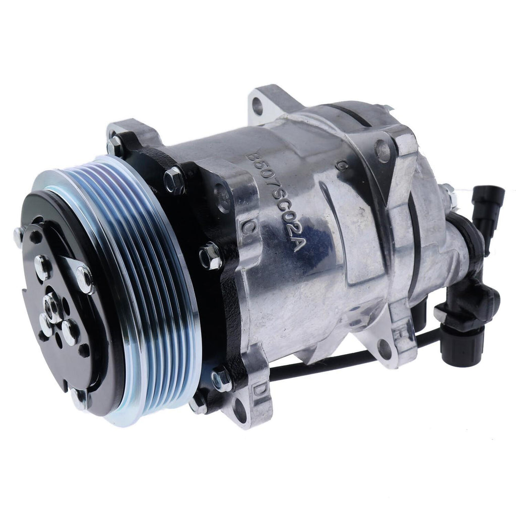 6PV SD5H11 A/C Compressor 6698590 7023580 7279628 for Bobcat S630 S650 S750