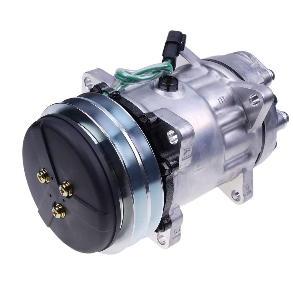 24V SD7H15 A/C Compressor 14649606 14506862 15082742 for Volvo Excavators Loader