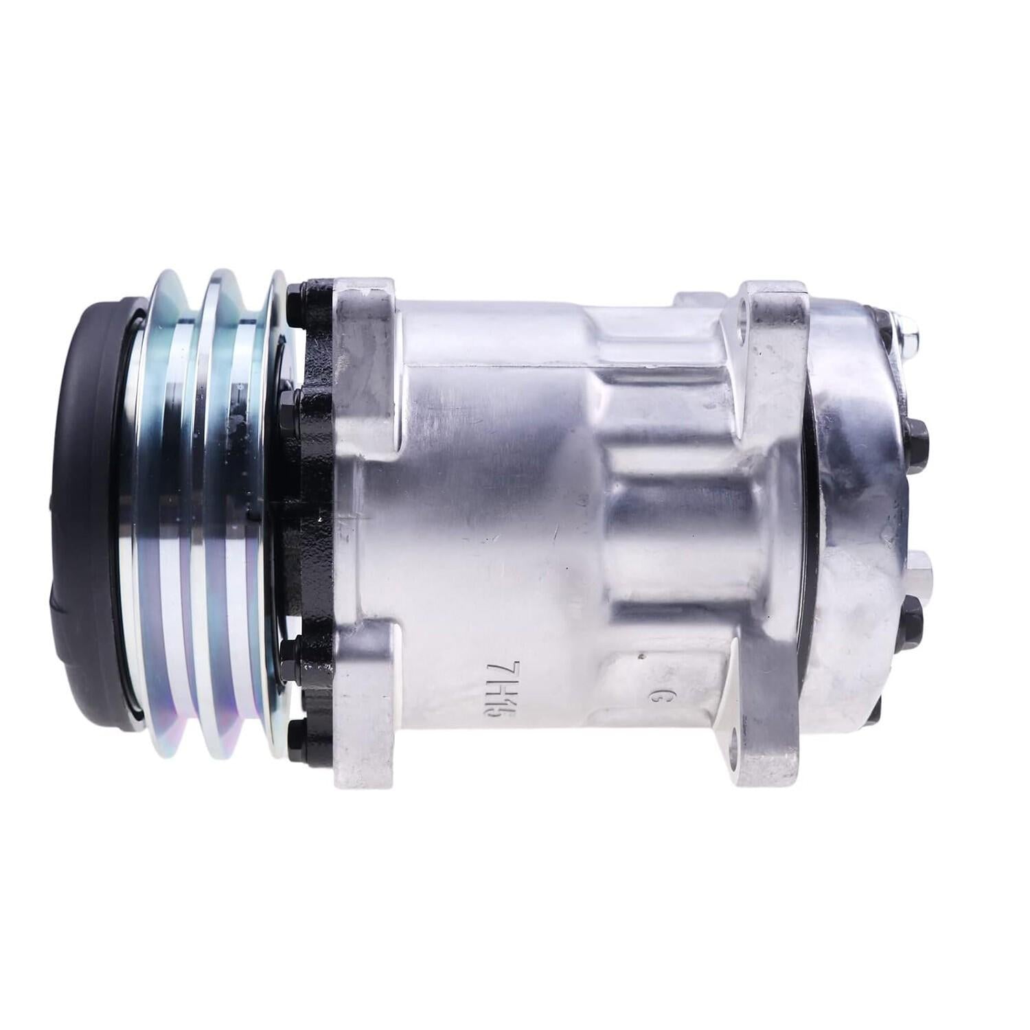 24V 2 Grooves SD7H15 A/C Compressor 8045 6035 for Volvo Wheel Loader Excavator