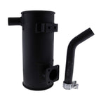 Muffler Silencer For Yanmar VIO75 Excavator 400mmH 170mmD Inlet 60mm Outlet 40mm