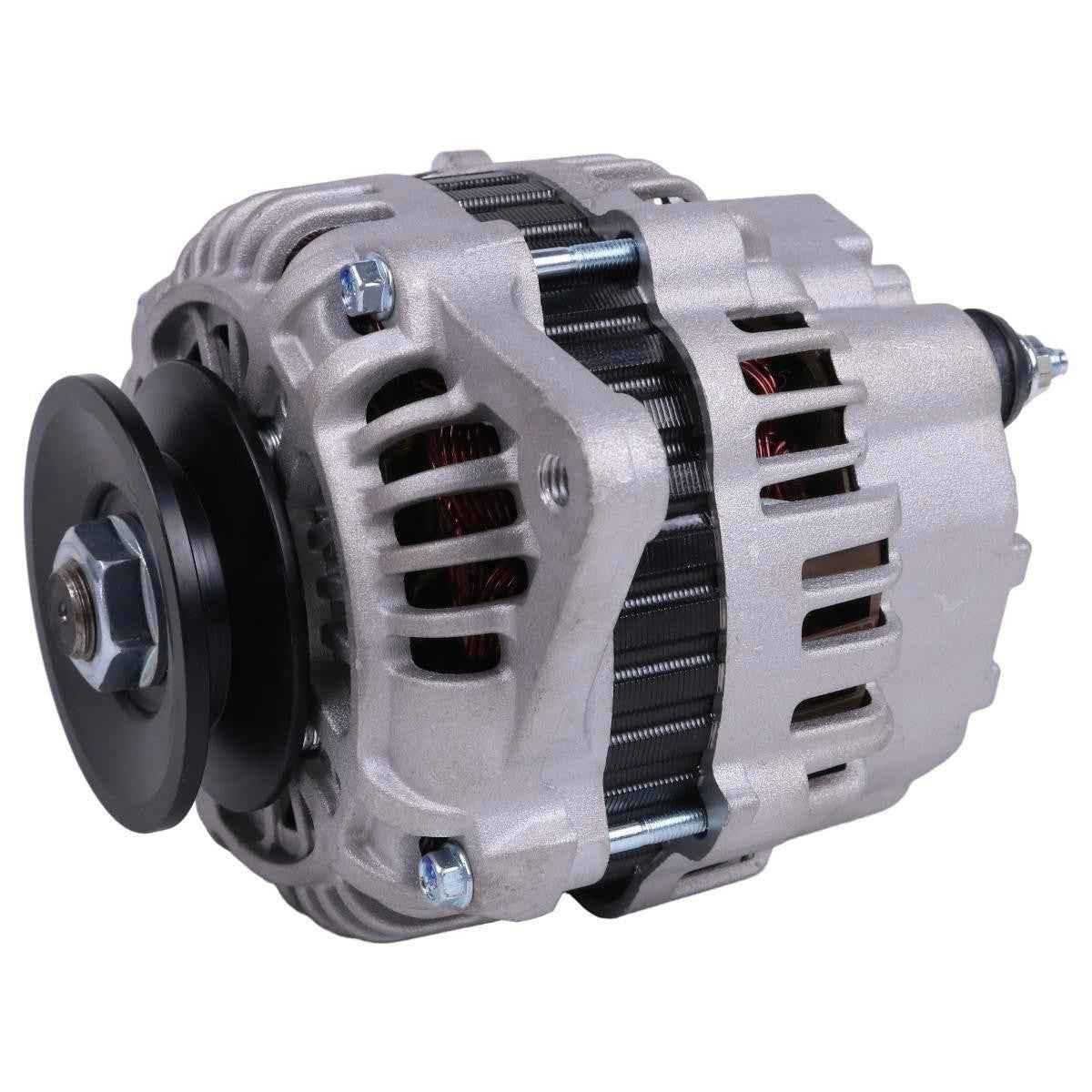 12V 80A 1PK Alternator 1G398-64013 for Kubota Engine V3800 Caterpillar 397-9953
