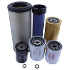 Maintenance Filter Kit for Cummins Engine 4B3.9 Case SkidSteer Loader 1845C 1840