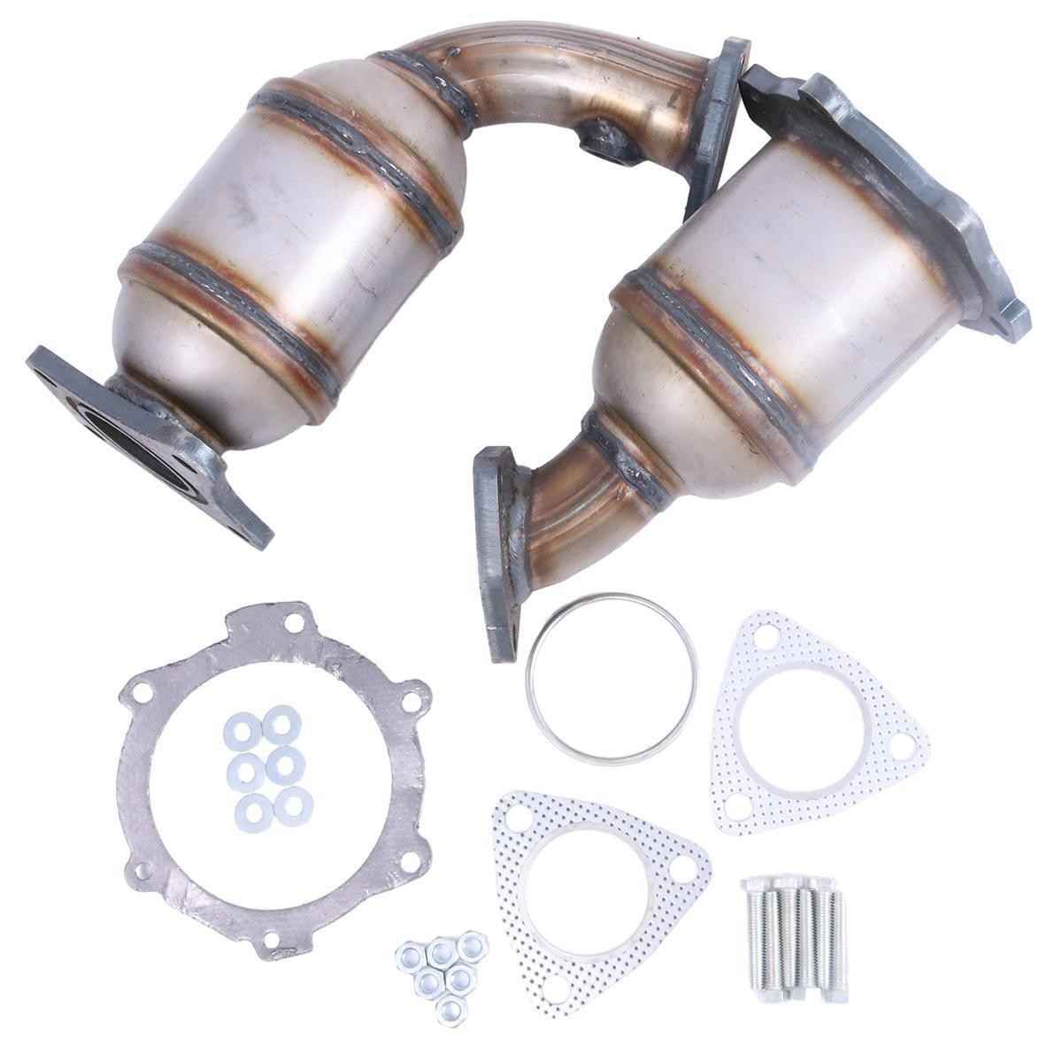Catalytic Converter Set 16438 16397 for Nissan Quest SE SL 3.5L V6 Bank 1 and 2
