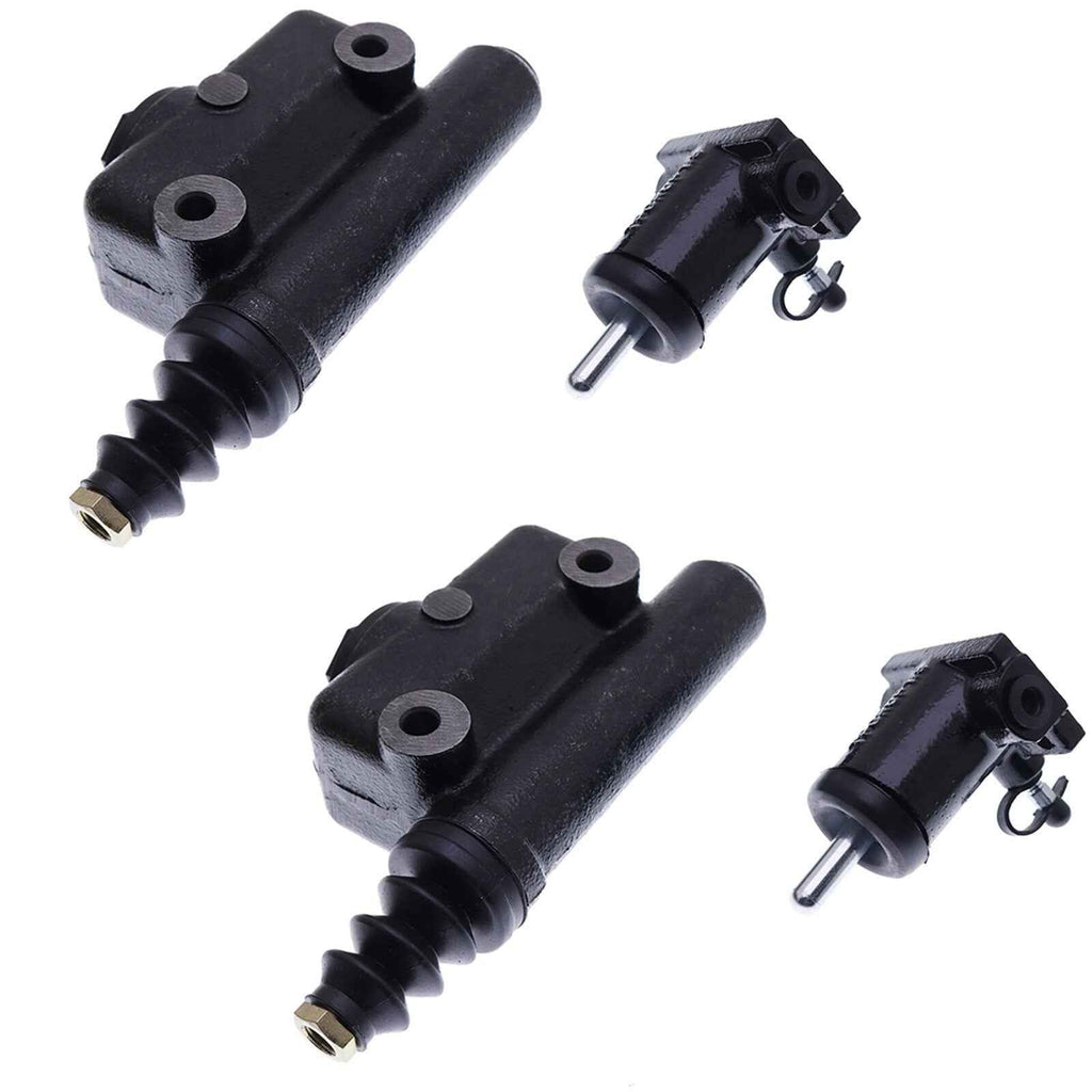 2 Set Brake Master Slave Cylinder Kit  A51976 L25419 For Case Backhoe 480C 580C