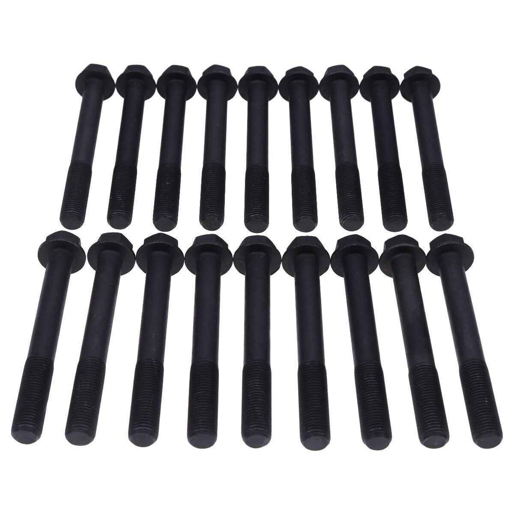 18X Cylinder Head Bolt 6655158 for Bobcat 645 751 753 7753 S130 S150 5600 5610