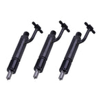 3Pcs Fuel Injector AM878593 for John Deere 3009 3011 3014 Engine 4200 790 F1145