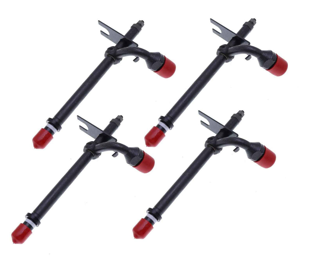 4Pcs Pencil Injector A140828 A154542 for Case 1845 1845S 450 450B 455B 480C 580C