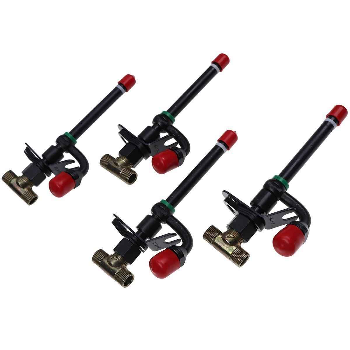 4X Fuel Injector RE36936 RE36935 28481 28480 For John Deere 210C 310C 400G 290D