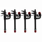 4XFuel Injector RE57469 RE60062 for JohnDeere 210LE 260 280 310E 450H 485E 670C