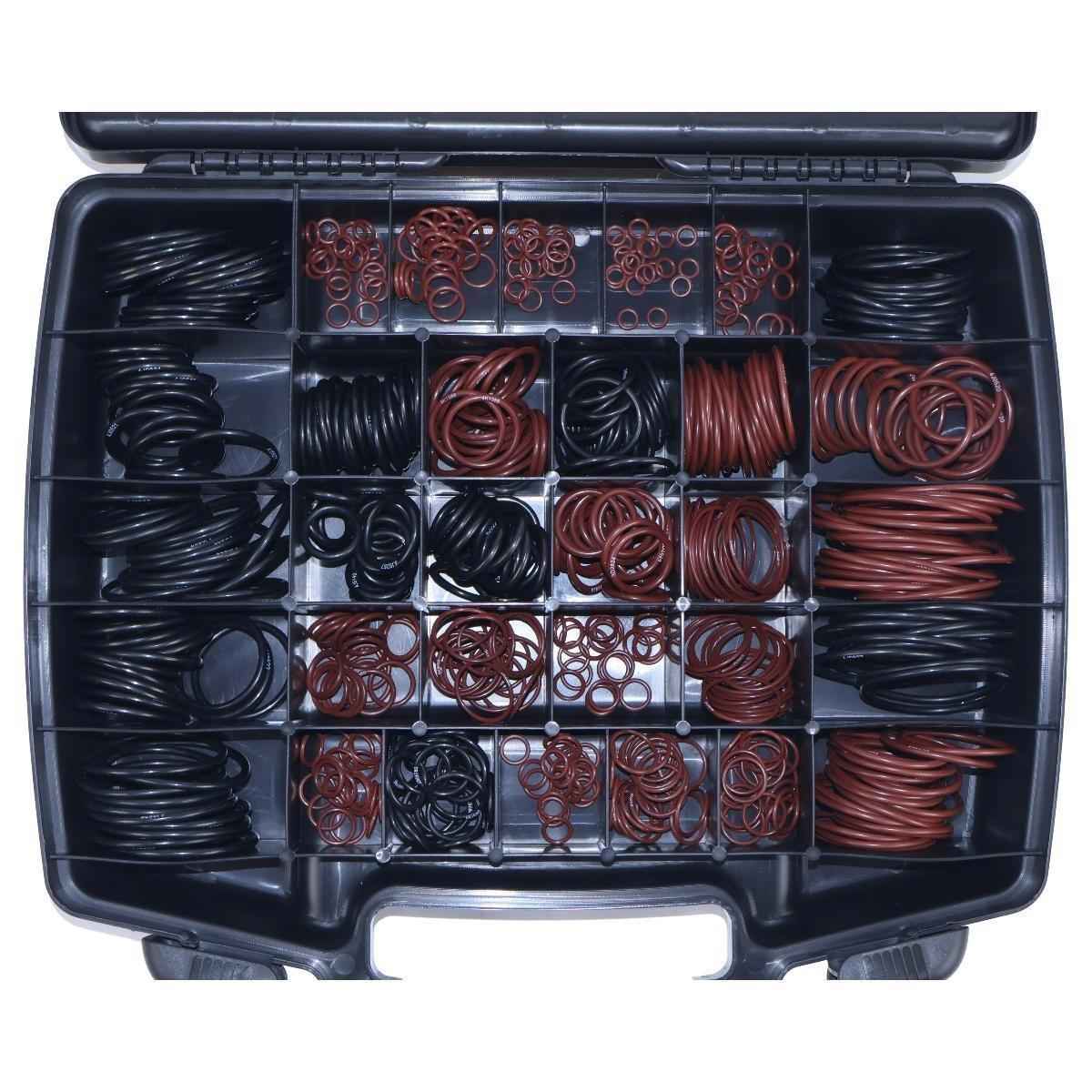 580PCS O-Ring Seal Kit for Caterpillar Nitrile Material 90Shore 270-1528 4C-4782