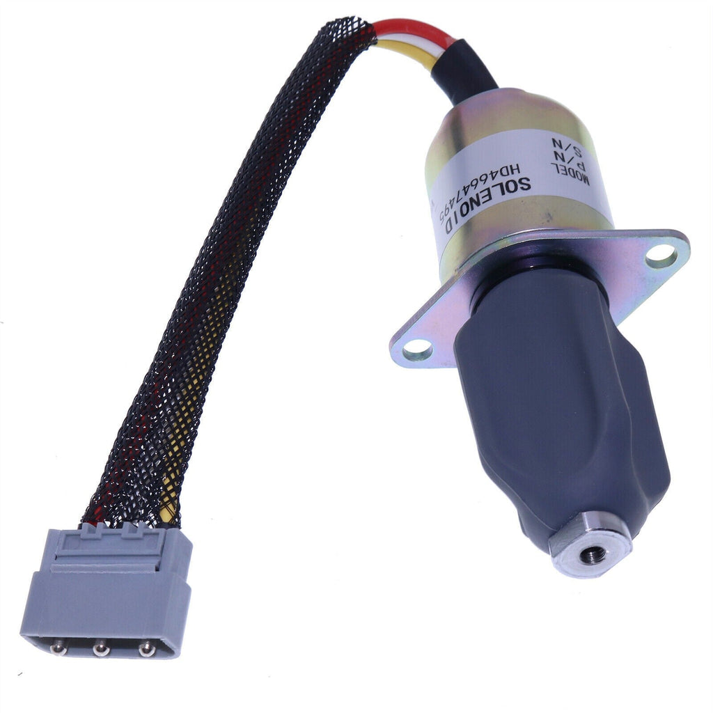 24V Stop Solenoid 6785-5121 VOE11033700 for Volvo L70B L70C L330C Wheel Loader