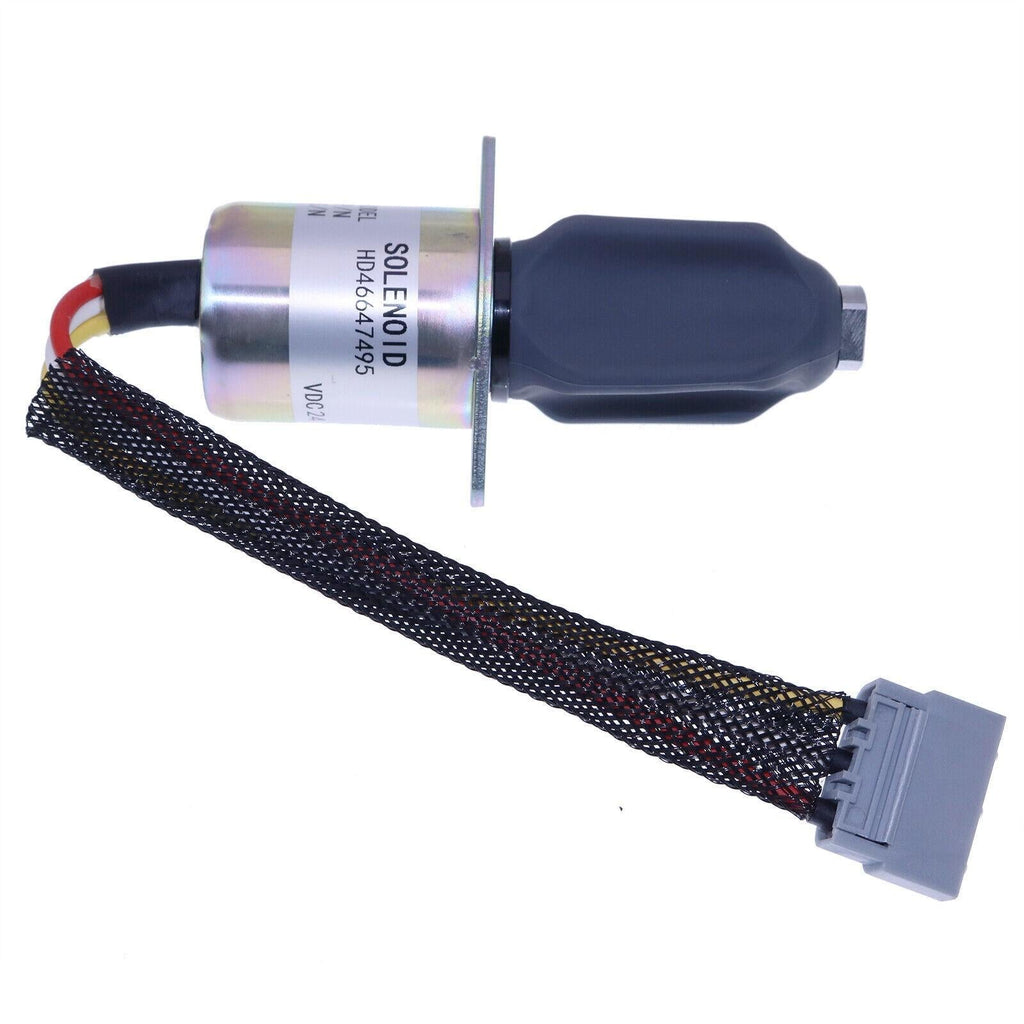 24V Stop Solenoid 6785-5121 VOE11033700 for Volvo L70B L70C L330C Wheel Loader