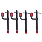 4X Fuel Injector AR89564 27333 for John Deere 2440 2520 2530 2535 2550 2735 2840