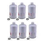 6X Fuel Water Separator Filter For Fleetguard FS1212 Cummins 3308638 1240483H1