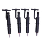 4Pcs Fuel Injector 6646906 for Isuzu Engine 4JB1 Bobcat 843 853 1213 1112100BB