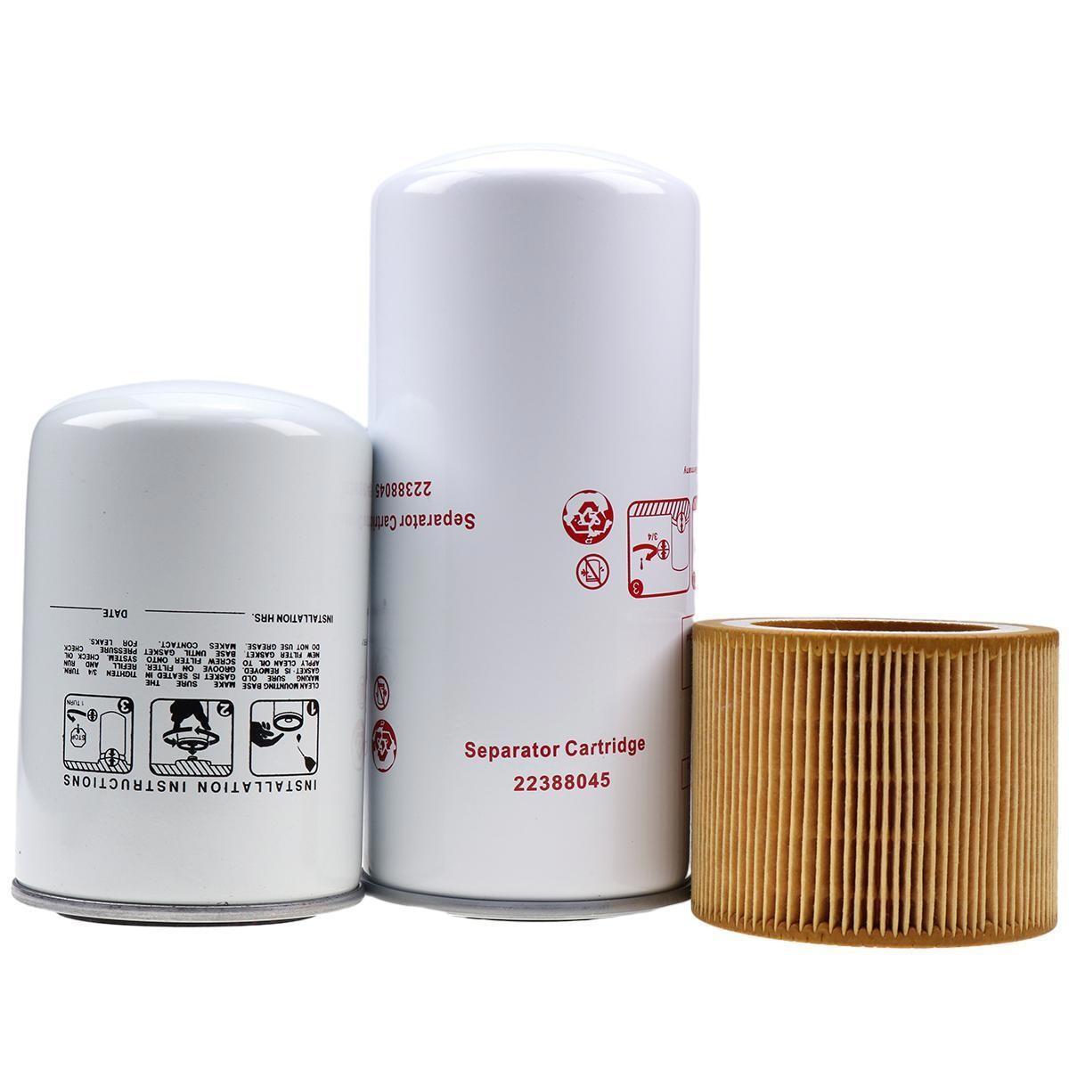 Filter Kit for Ingersoll Rand UP6-5 thru UP6-15C 22388045 39329602 88171913