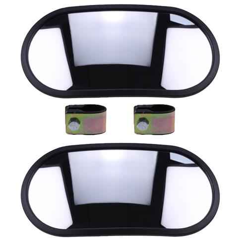 2XRear View Mirror 4420724 4416704 for John Deere 495D 490E 790ELC 690ELC 200CLC