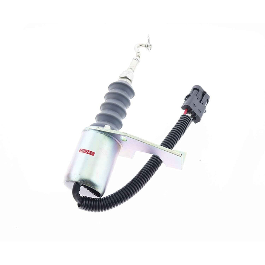 24V Solenoid Shut off Replaces for Liebherr A932 Litronic Log Loader Excavator