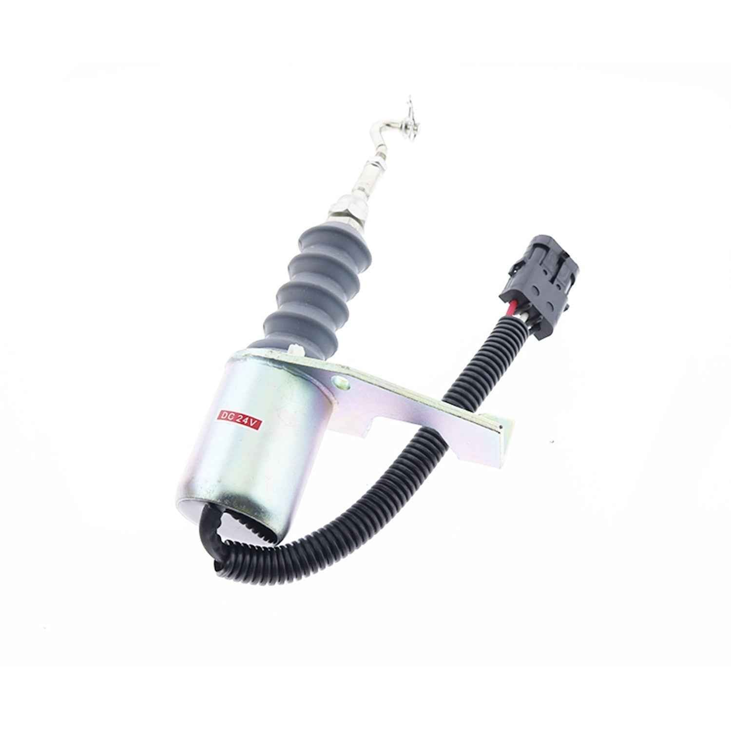 24V Solenoid Shut off Replaces for Liebherr A932 Litronic Log Loader Excavator
