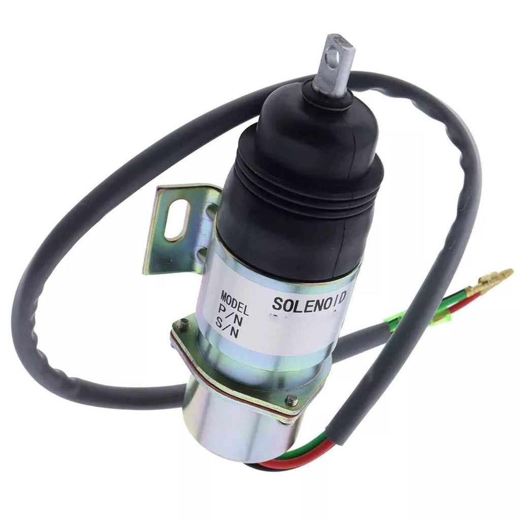 24V Fuel Shutoff Solenoid MV2-17A 181910-0520 For Isuzu 4JG1 4JG2 6BG1 4BC2 6SA1