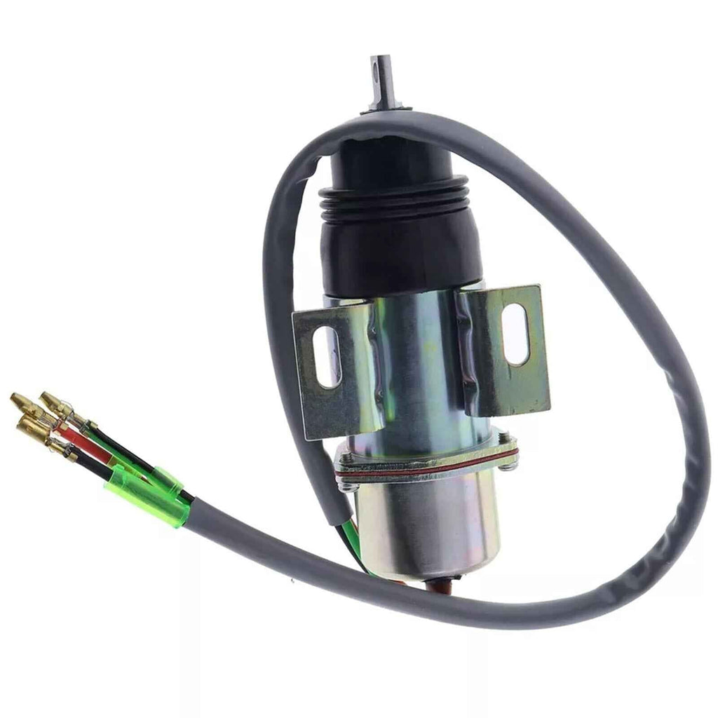24V Fuel Shutoff Solenoid MV2-17A 181910-0520 For Isuzu 4JG1 4JG2 6BG1 4BC2 6SA1