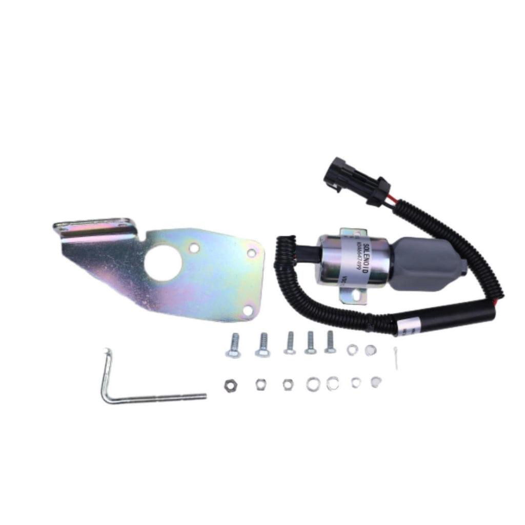 Stop Solenoid 12V RM59184630 for Volvo Smooth Drum Roller DD14 DD15 DD16